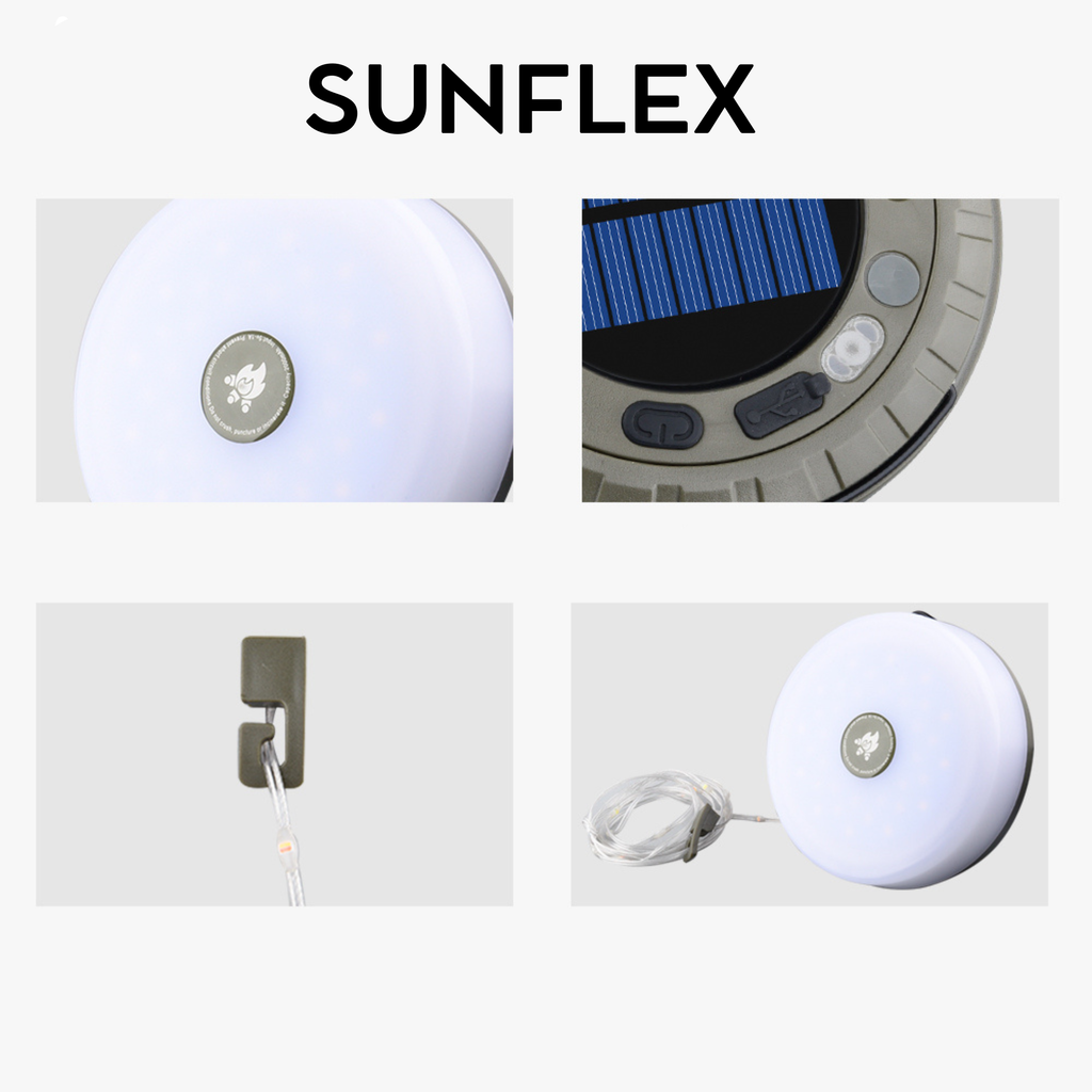 SunFlex 4-en-1  Luz de camping